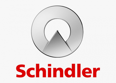 Комплект щеток безопасности эскалатора Schindler  (35 град., H4000), двухрядные (LED подсветка)
